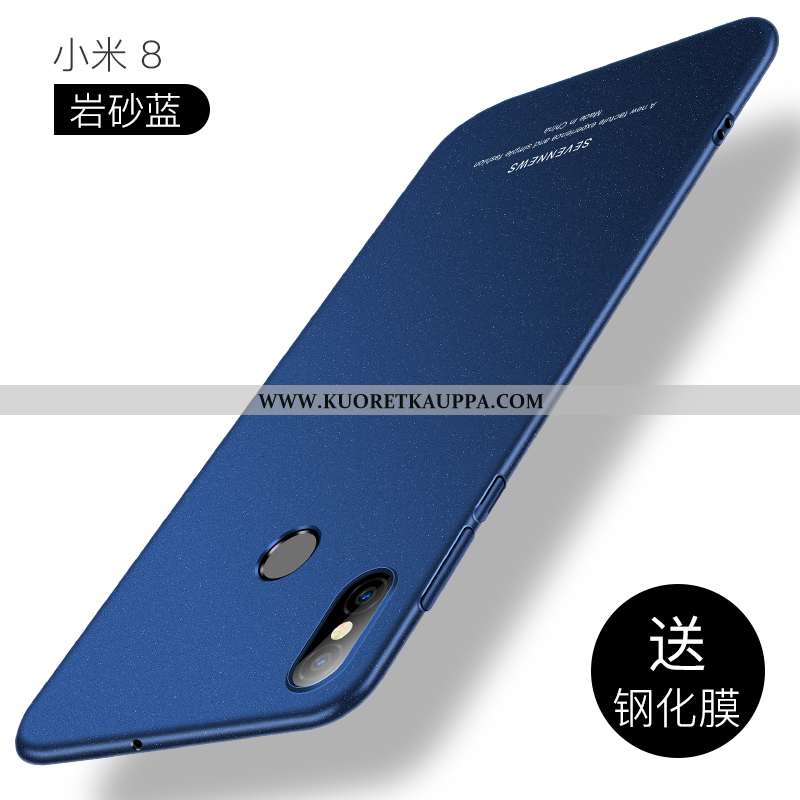 Kuori Xiaomi Mi 8, Kuoret Xiaomi Mi 8, Kotelo Xiaomi Mi 8 Valo Suojaus Kova Puhelimen Luova Mustat