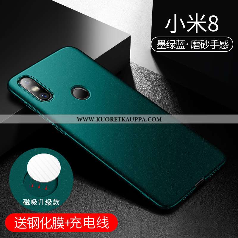Kuori Xiaomi Mi 8, Kuoret Xiaomi Mi 8, Kotelo Xiaomi Mi 8 Valo Suojaus Murtumaton Vihreä