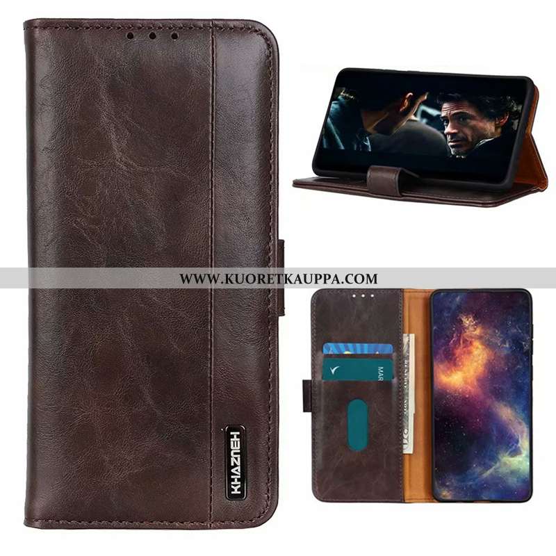 Kuori Xiaomi Mi 8 Lite, Kuoret Xiaomi Mi 8 Lite, Kotelo Xiaomi Mi 8 Lite Aito Nahka Suojaus Nahkakuo