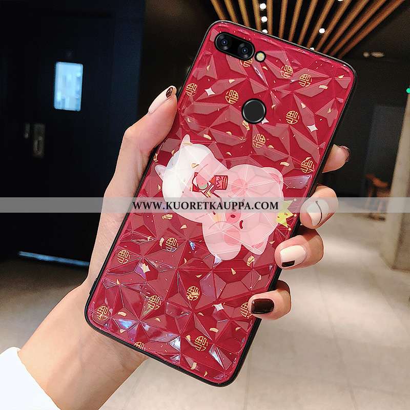 Kuori Xiaomi Mi 8 Lite, Kuoret Xiaomi Mi 8 Lite, Kotelo Xiaomi Mi 8 Lite Lasi Persoonallisuus Näytön