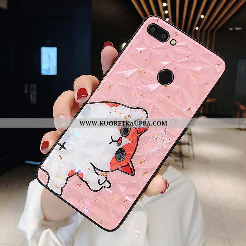 Kuori Xiaomi Mi 8 Lite, Kuoret Xiaomi Mi 8 Lite, Kotelo Xiaomi Mi 8 Lite Lasi Persoonallisuus Näytön