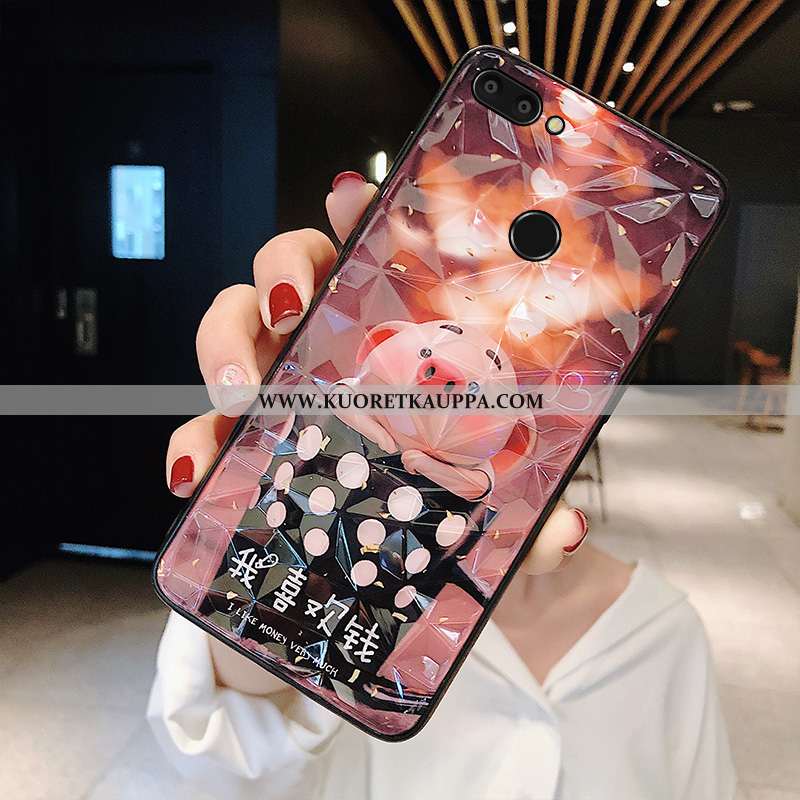 Kuori Xiaomi Mi 8 Lite, Kuoret Xiaomi Mi 8 Lite, Kotelo Xiaomi Mi 8 Lite Lasi Persoonallisuus Näytön