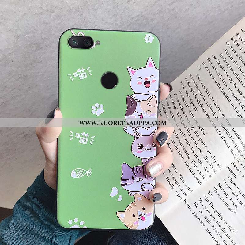 Kuori Xiaomi Mi 8 Lite, Kuoret Xiaomi Mi 8 Lite, Kotelo Xiaomi Mi 8 Lite Luova Kohokuviointi Nuoret 