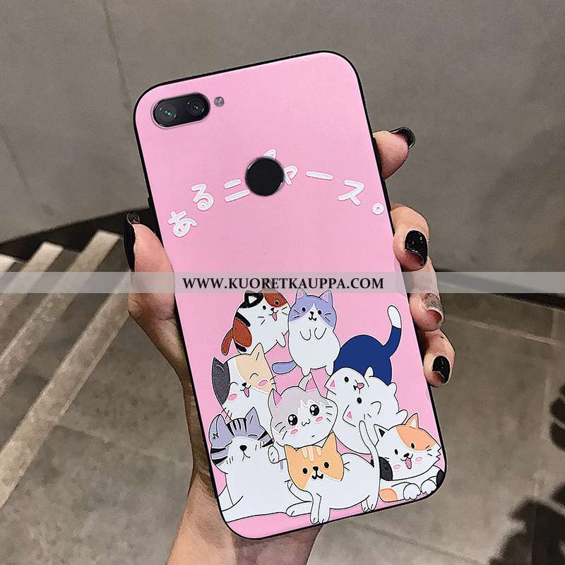 Kuori Xiaomi Mi 8 Lite, Kuoret Xiaomi Mi 8 Lite, Kotelo Xiaomi Mi 8 Lite Luova Kohokuviointi Nuoret 