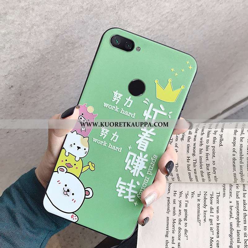 Kuori Xiaomi Mi 8 Lite, Kuoret Xiaomi Mi 8 Lite, Kotelo Xiaomi Mi 8 Lite Luova Kohokuviointi Nuoret 