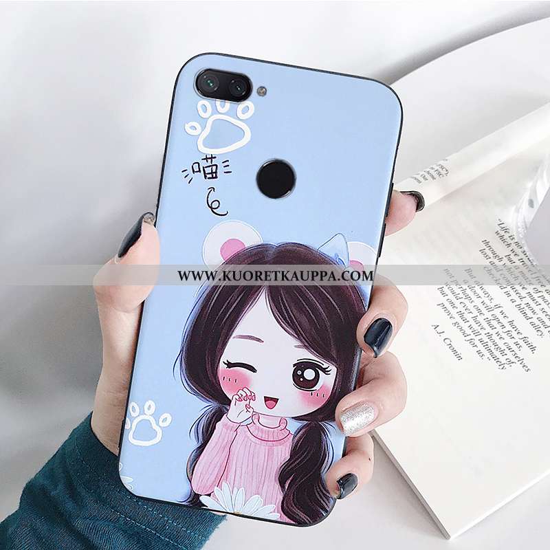 Kuori Xiaomi Mi 8 Lite, Kuoret Xiaomi Mi 8 Lite, Kotelo Xiaomi Mi 8 Lite Luova Kohokuviointi Nuoret 