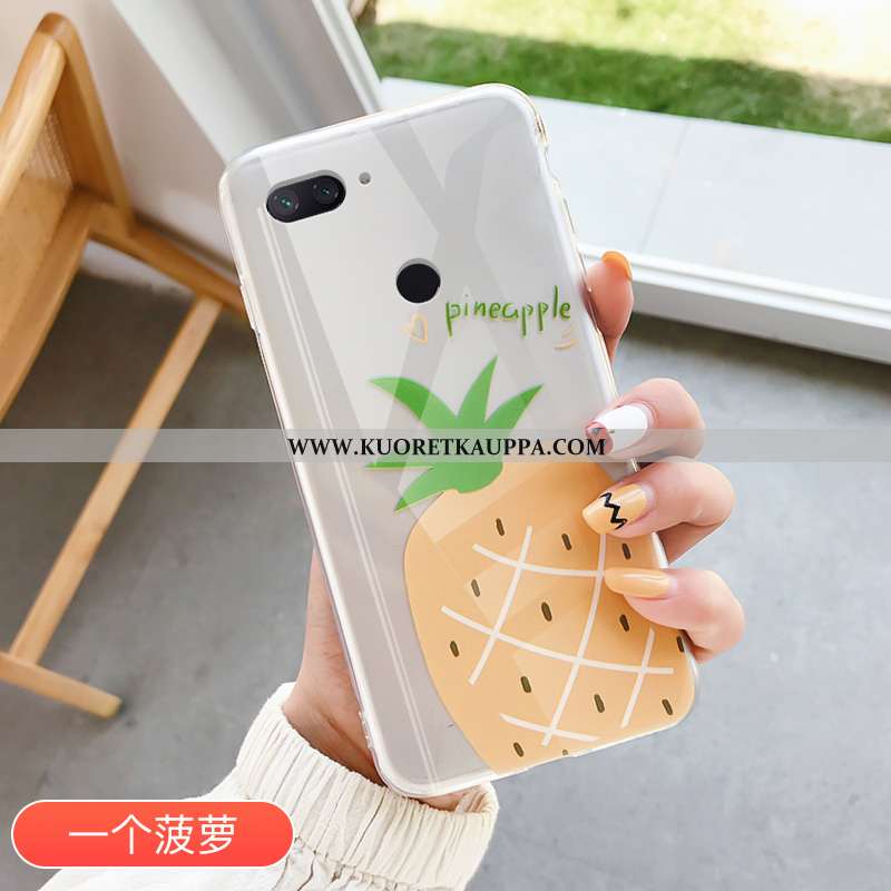 Kuori Xiaomi Mi 8 Lite, Kuoret Xiaomi Mi 8 Lite, Kotelo Xiaomi Mi 8 Lite Läpinäkyvä Suuntaus Jauhe S