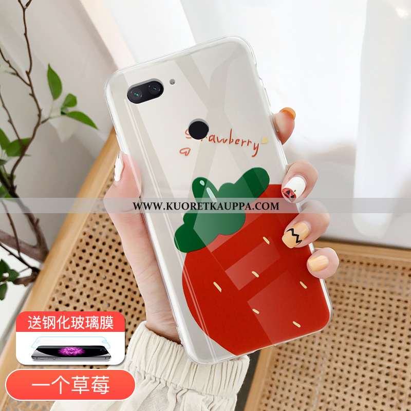 Kuori Xiaomi Mi 8 Lite, Kuoret Xiaomi Mi 8 Lite, Kotelo Xiaomi Mi 8 Lite Läpinäkyvä Suuntaus Jauhe S