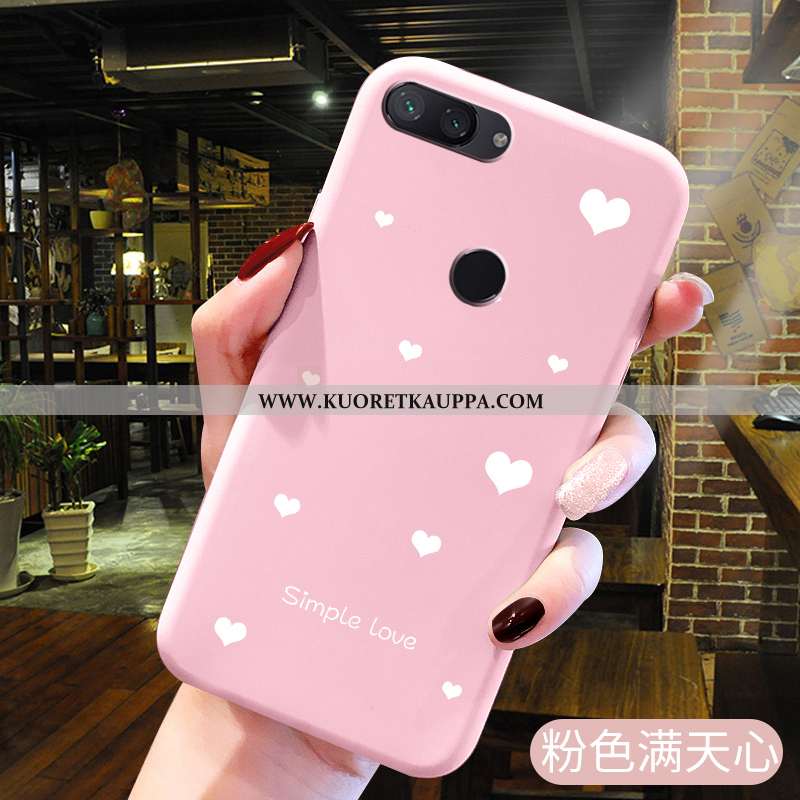 Kuori Xiaomi Mi 8 Lite, Kuoret Xiaomi Mi 8 Lite, Kotelo Xiaomi Mi 8 Lite Näytönsuojus Silikoni Rakas