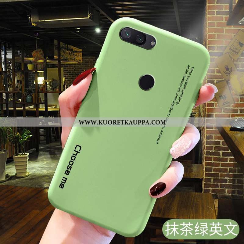 Kuori Xiaomi Mi 8 Lite, Kuoret Xiaomi Mi 8 Lite, Kotelo Xiaomi Mi 8 Lite Näytönsuojus Silikoni Rakas