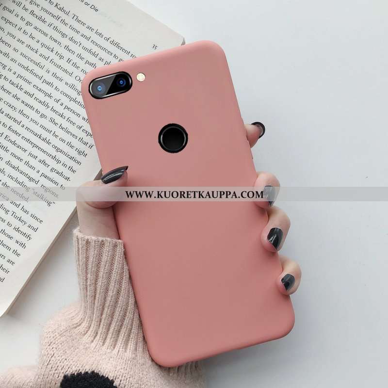 Kuori Xiaomi Mi 8 Lite, Kuoret Xiaomi Mi 8 Lite, Kotelo Xiaomi Mi 8 Lite Pehmeä Neste Pesty Suede Vi