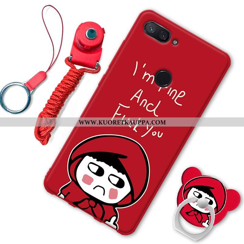 Kuori Xiaomi Mi 8 Lite, Kuoret Xiaomi Mi 8 Lite, Kotelo Xiaomi Mi 8 Lite Pehmeä Neste Suojaus Nuoret