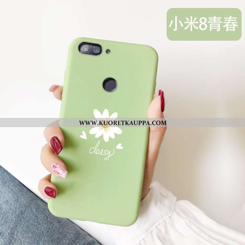 Kuori Xiaomi Mi 8 Lite, Kuoret Xiaomi Mi 8 Lite, Kotelo Xiaomi Mi 8 Lite Pehmeä Neste Valo Puhelimen