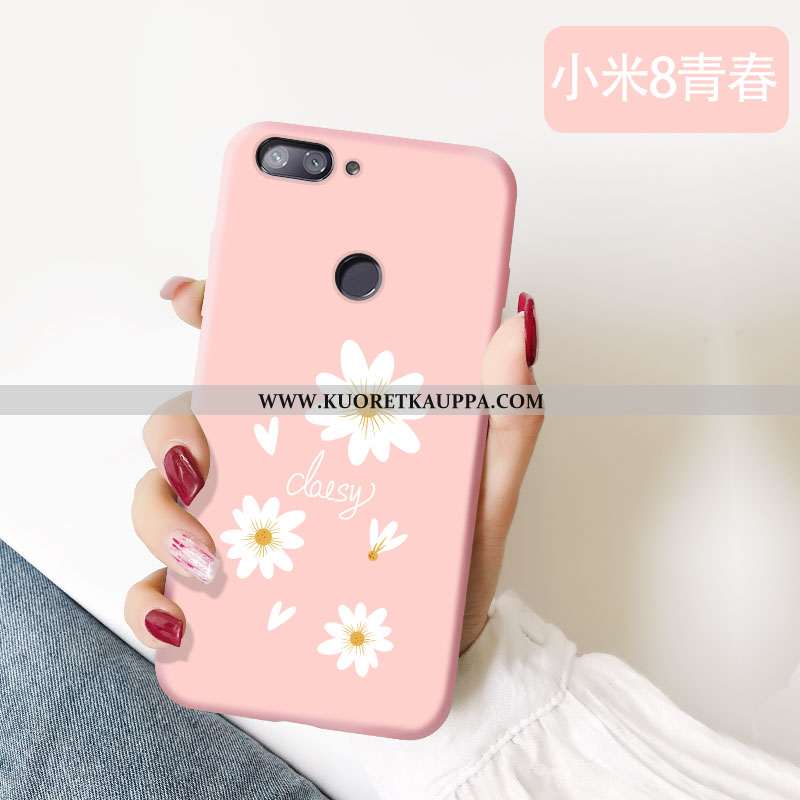 Kuori Xiaomi Mi 8 Lite, Kuoret Xiaomi Mi 8 Lite, Kotelo Xiaomi Mi 8 Lite Pehmeä Neste Valo Puhelimen