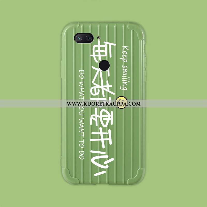 Kuori Xiaomi Mi 8 Lite, Kuoret Xiaomi Mi 8 Lite, Kotelo Xiaomi Mi 8 Lite Sarjakuva Ihana Silikoni Pe