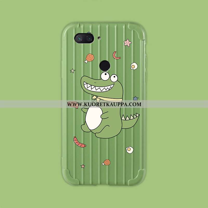 Kuori Xiaomi Mi 8 Lite, Kuoret Xiaomi Mi 8 Lite, Kotelo Xiaomi Mi 8 Lite Sarjakuva Ihana Silikoni Pe