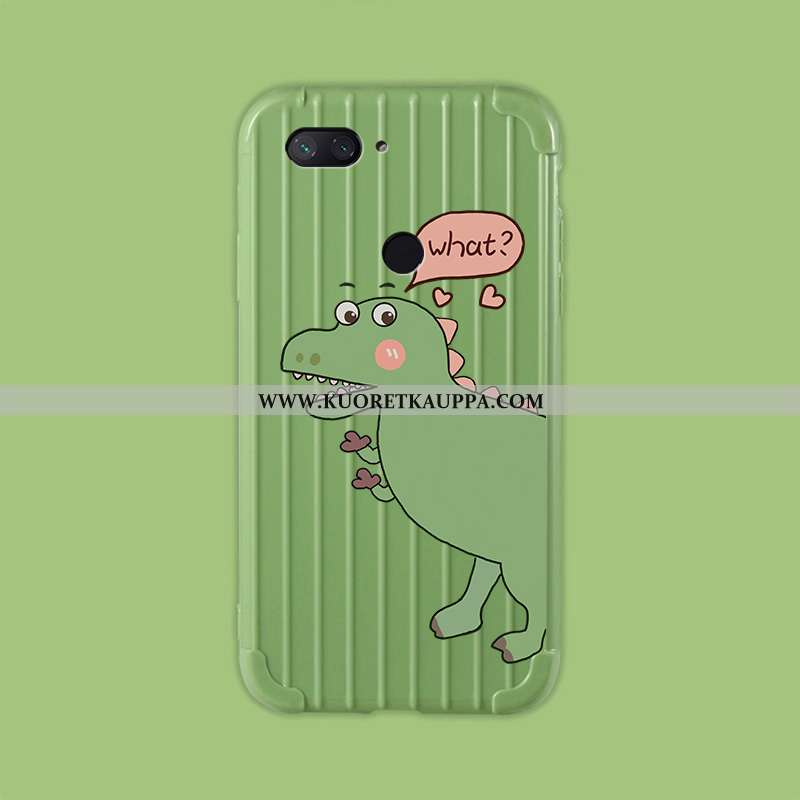 Kuori Xiaomi Mi 8 Lite, Kuoret Xiaomi Mi 8 Lite, Kotelo Xiaomi Mi 8 Lite Sarjakuva Ihana Silikoni Pe