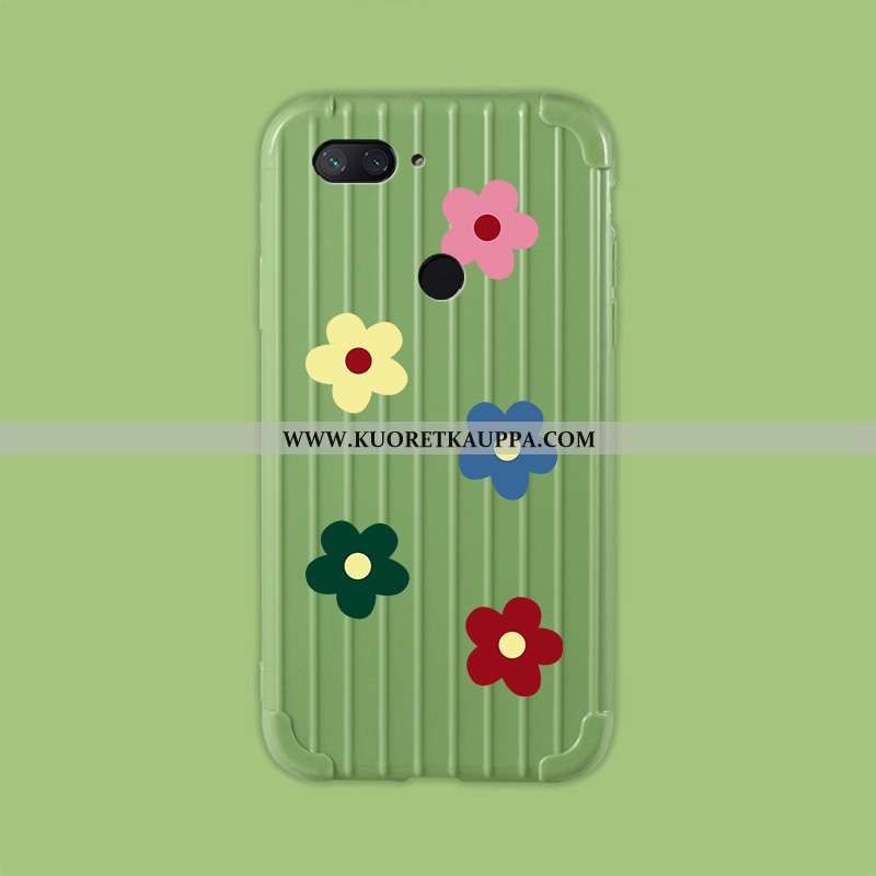 Kuori Xiaomi Mi 8 Lite, Kuoret Xiaomi Mi 8 Lite, Kotelo Xiaomi Mi 8 Lite Sarjakuva Ihana Silikoni Pe