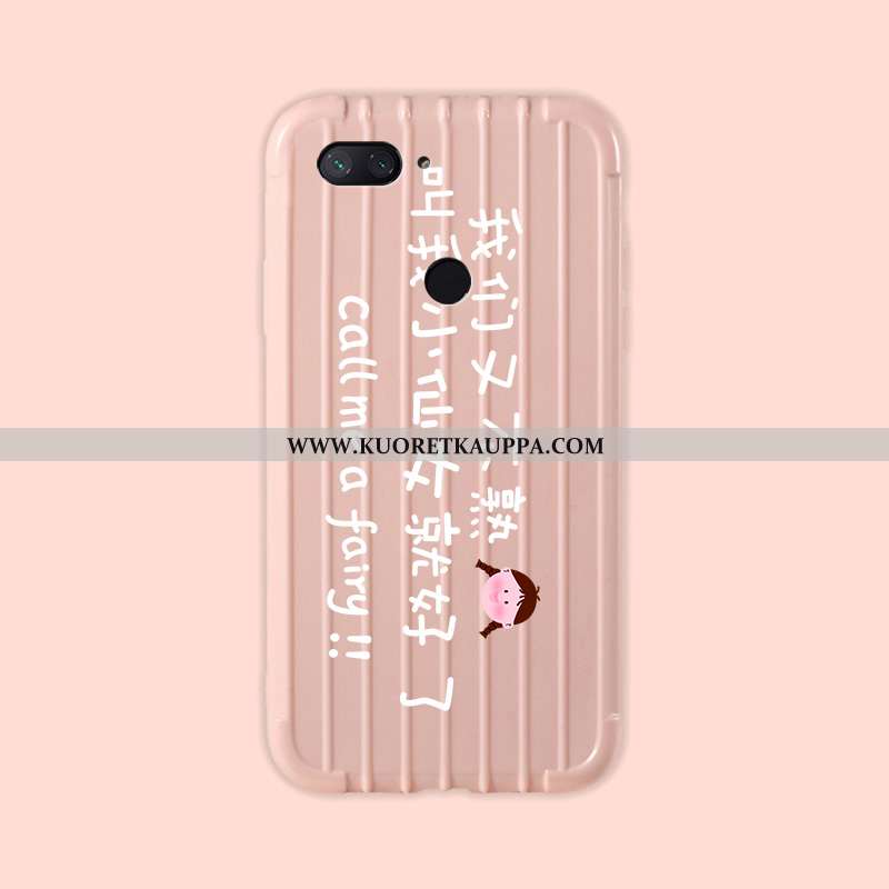 Kuori Xiaomi Mi 8 Lite, Kuoret Xiaomi Mi 8 Lite, Kotelo Xiaomi Mi 8 Lite Sarjakuva Ihana Silikoni Pe