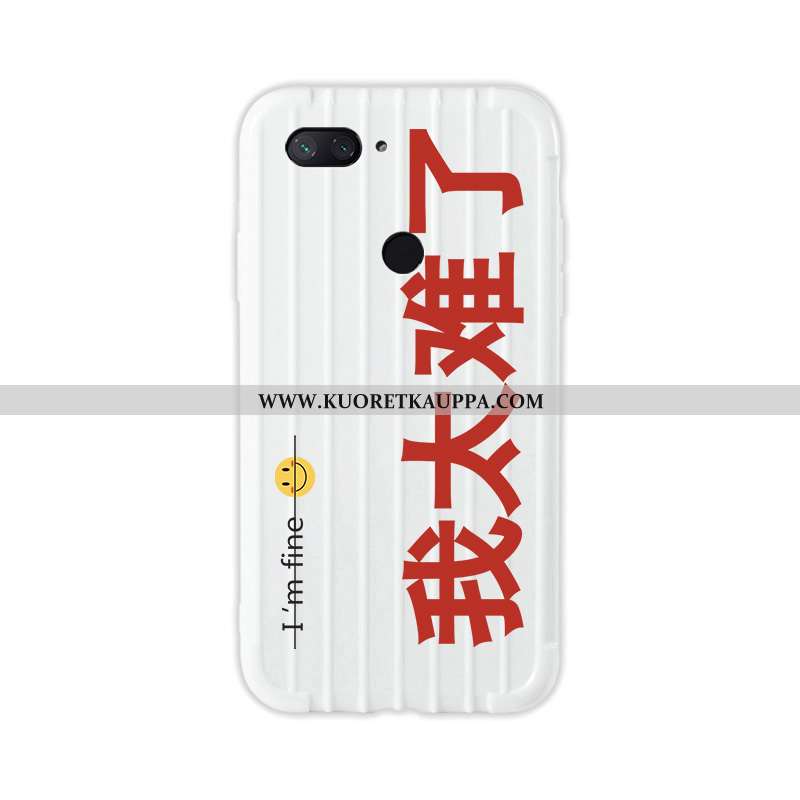 Kuori Xiaomi Mi 8 Lite, Kuoret Xiaomi Mi 8 Lite, Kotelo Xiaomi Mi 8 Lite Sarjakuva Ihana Silikoni Pe