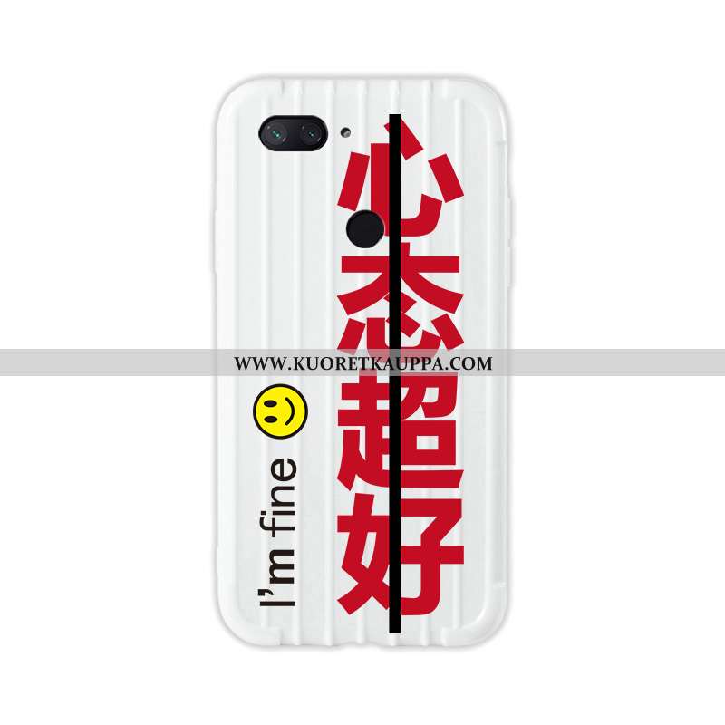 Kuori Xiaomi Mi 8 Lite, Kuoret Xiaomi Mi 8 Lite, Kotelo Xiaomi Mi 8 Lite Sarjakuva Ihana Silikoni Pe