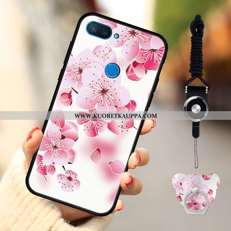 Kuori Xiaomi Mi 8 Lite, Kuoret Xiaomi Mi 8 Lite, Kotelo Xiaomi Mi 8 Lite Sarjakuva Pehmeä Neste Pest