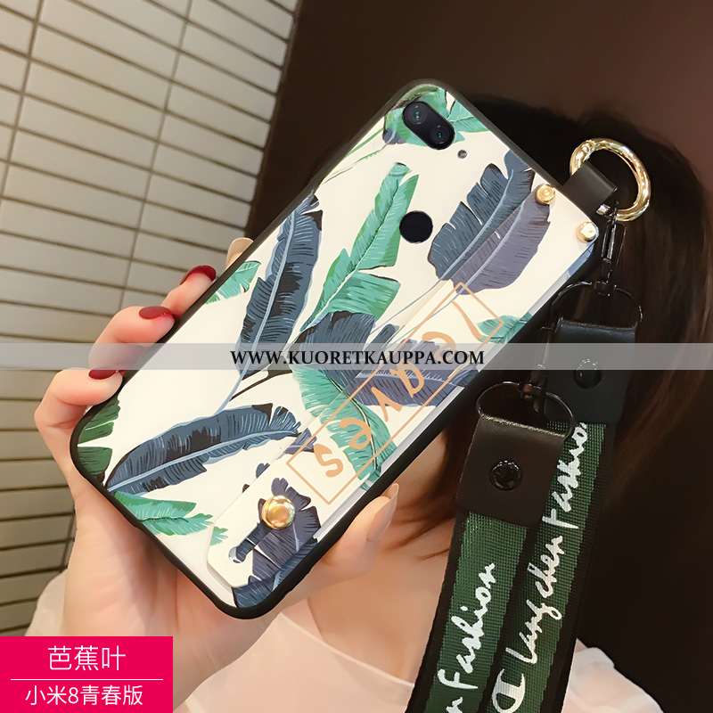 Kuori Xiaomi Mi 8 Lite, Kuoret Xiaomi Mi 8 Lite, Kotelo Xiaomi Mi 8 Lite Silikoni Persoonallisuus Pu