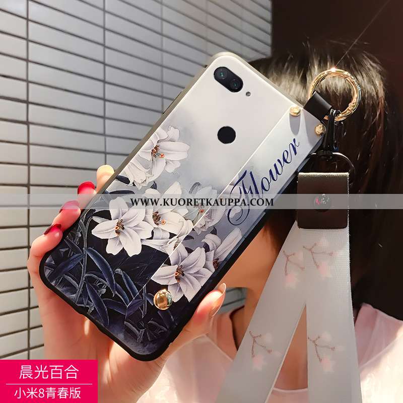 Kuori Xiaomi Mi 8 Lite, Kuoret Xiaomi Mi 8 Lite, Kotelo Xiaomi Mi 8 Lite Silikoni Persoonallisuus Pu
