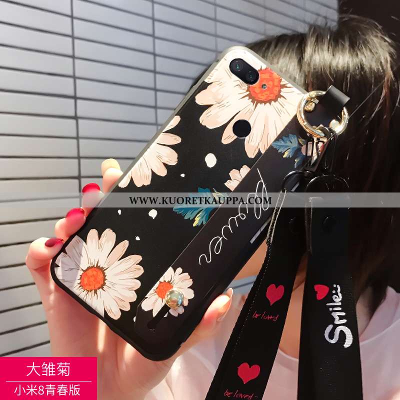 Kuori Xiaomi Mi 8 Lite, Kuoret Xiaomi Mi 8 Lite, Kotelo Xiaomi Mi 8 Lite Silikoni Persoonallisuus Pu