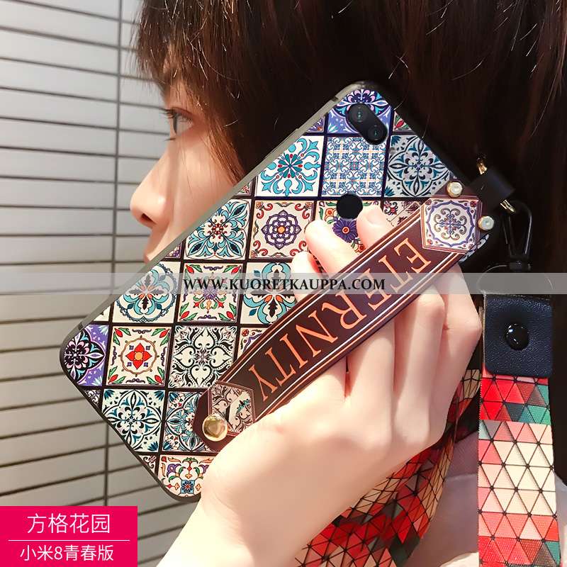 Kuori Xiaomi Mi 8 Lite, Kuoret Xiaomi Mi 8 Lite, Kotelo Xiaomi Mi 8 Lite Silikoni Persoonallisuus Pu