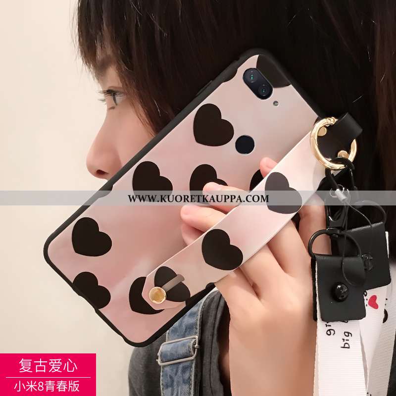 Kuori Xiaomi Mi 8 Lite, Kuoret Xiaomi Mi 8 Lite, Kotelo Xiaomi Mi 8 Lite Silikoni Persoonallisuus Pu