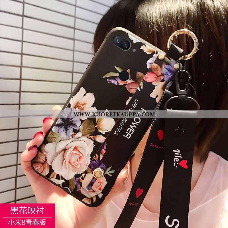 Kuori Xiaomi Mi 8 Lite, Kuoret Xiaomi Mi 8 Lite, Kotelo Xiaomi Mi 8 Lite Silikoni Persoonallisuus Pu