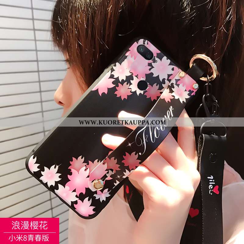 Kuori Xiaomi Mi 8 Lite, Kuoret Xiaomi Mi 8 Lite, Kotelo Xiaomi Mi 8 Lite Silikoni Persoonallisuus Pu