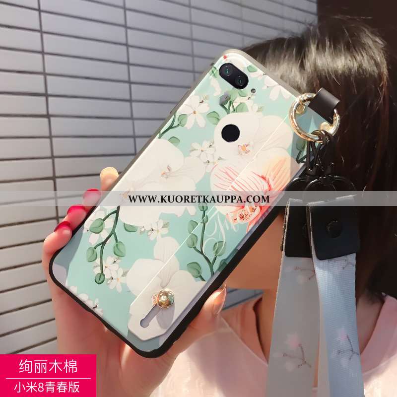 Kuori Xiaomi Mi 8 Lite, Kuoret Xiaomi Mi 8 Lite, Kotelo Xiaomi Mi 8 Lite Silikoni Persoonallisuus Pu