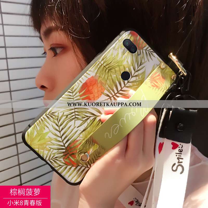 Kuori Xiaomi Mi 8 Lite, Kuoret Xiaomi Mi 8 Lite, Kotelo Xiaomi Mi 8 Lite Silikoni Persoonallisuus Pu