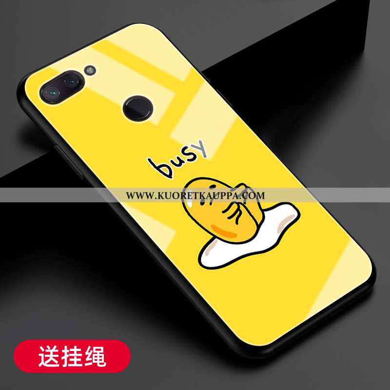 Kuori Xiaomi Mi 8 Lite, Kuoret Xiaomi Mi 8 Lite, Kotelo Xiaomi Mi 8 Lite Silikoni Suojaus Net Red Mu