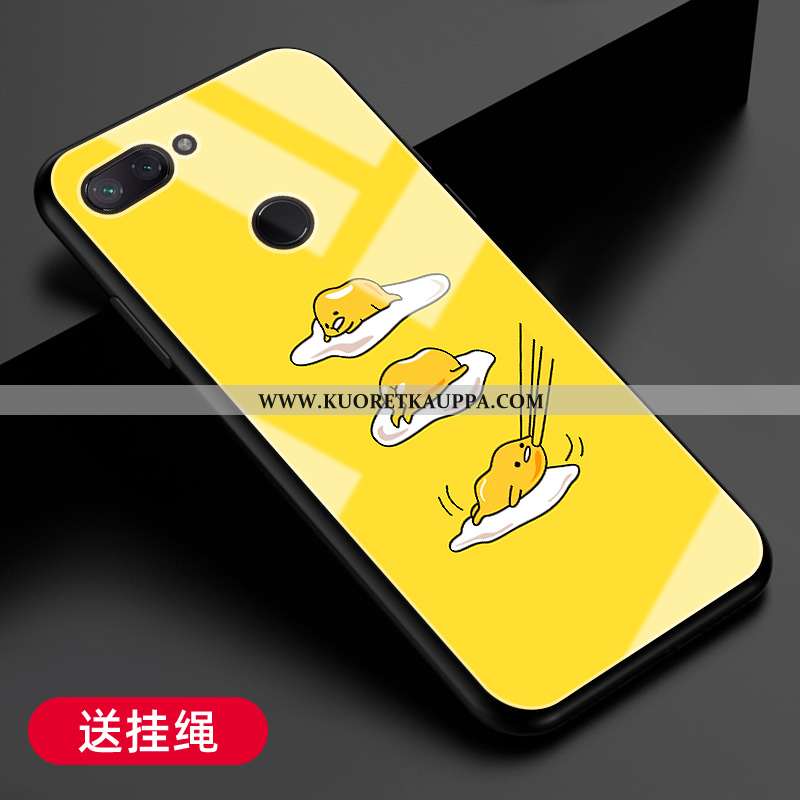 Kuori Xiaomi Mi 8 Lite, Kuoret Xiaomi Mi 8 Lite, Kotelo Xiaomi Mi 8 Lite Silikoni Suojaus Net Red Mu