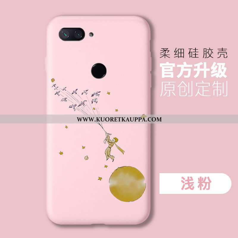 Kuori Xiaomi Mi 8 Lite, Kuoret Xiaomi Mi 8 Lite, Kotelo Xiaomi Mi 8 Lite Silikoni Suojaus Pieni Jauh
