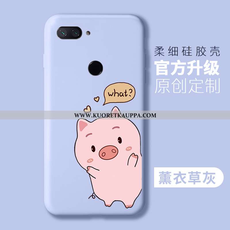 Kuori Xiaomi Mi 8 Lite, Kuoret Xiaomi Mi 8 Lite, Kotelo Xiaomi Mi 8 Lite Silikoni Suojaus Pieni Jauh