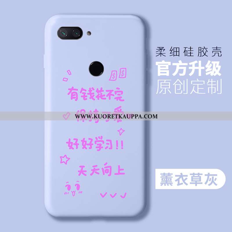 Kuori Xiaomi Mi 8 Lite, Kuoret Xiaomi Mi 8 Lite, Kotelo Xiaomi Mi 8 Lite Silikoni Suojaus Pieni Jauh