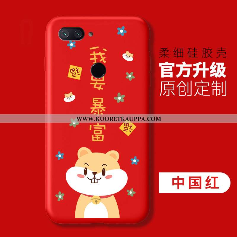 Kuori Xiaomi Mi 8 Lite, Kuoret Xiaomi Mi 8 Lite, Kotelo Xiaomi Mi 8 Lite Silikoni Suojaus Pieni Jauh