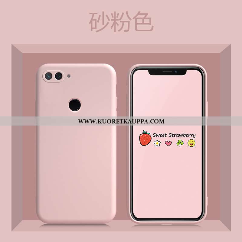 Kuori Xiaomi Mi 8 Lite, Kuoret Xiaomi Mi 8 Lite, Kotelo Xiaomi Mi 8 Lite Silikoni Suojaus Sininen Pe