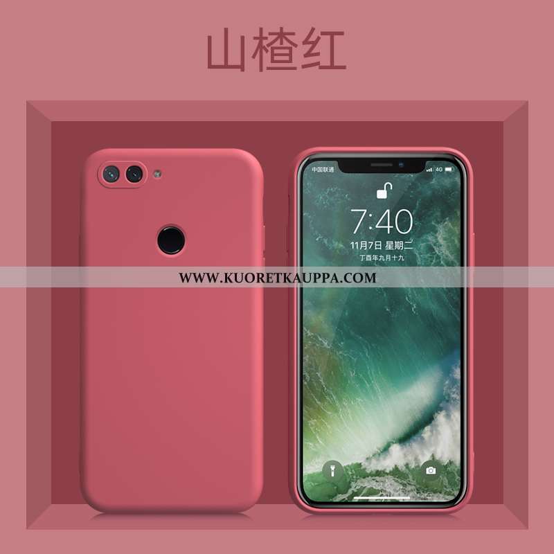 Kuori Xiaomi Mi 8 Lite, Kuoret Xiaomi Mi 8 Lite, Kotelo Xiaomi Mi 8 Lite Silikoni Suojaus Sininen Pe