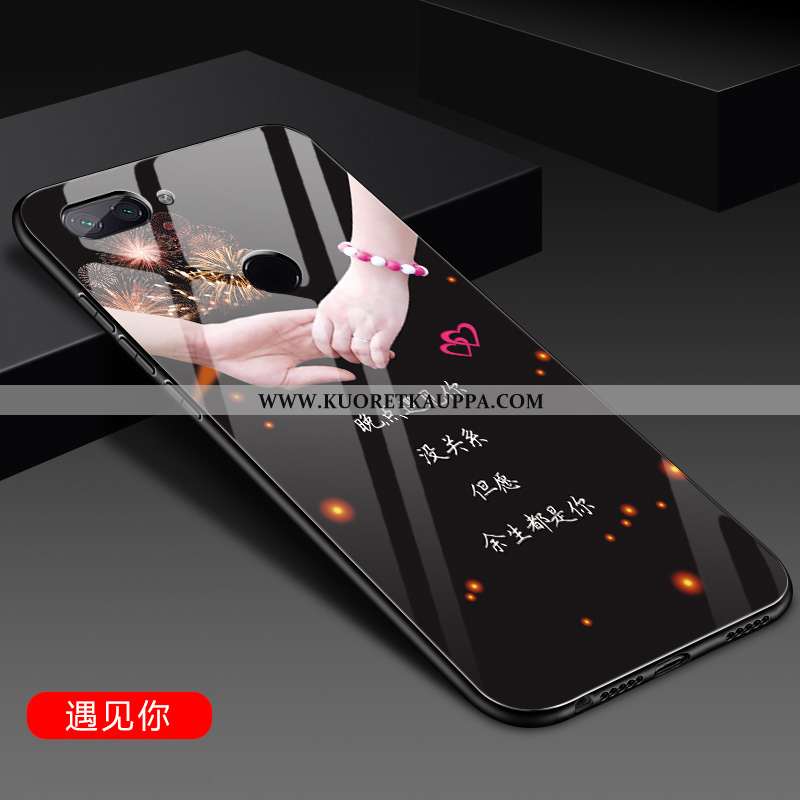 Kuori Xiaomi Mi 8 Lite, Kuoret Xiaomi Mi 8 Lite, Kotelo Xiaomi Mi 8 Lite Suojaus Lasi Silikoni Puhel