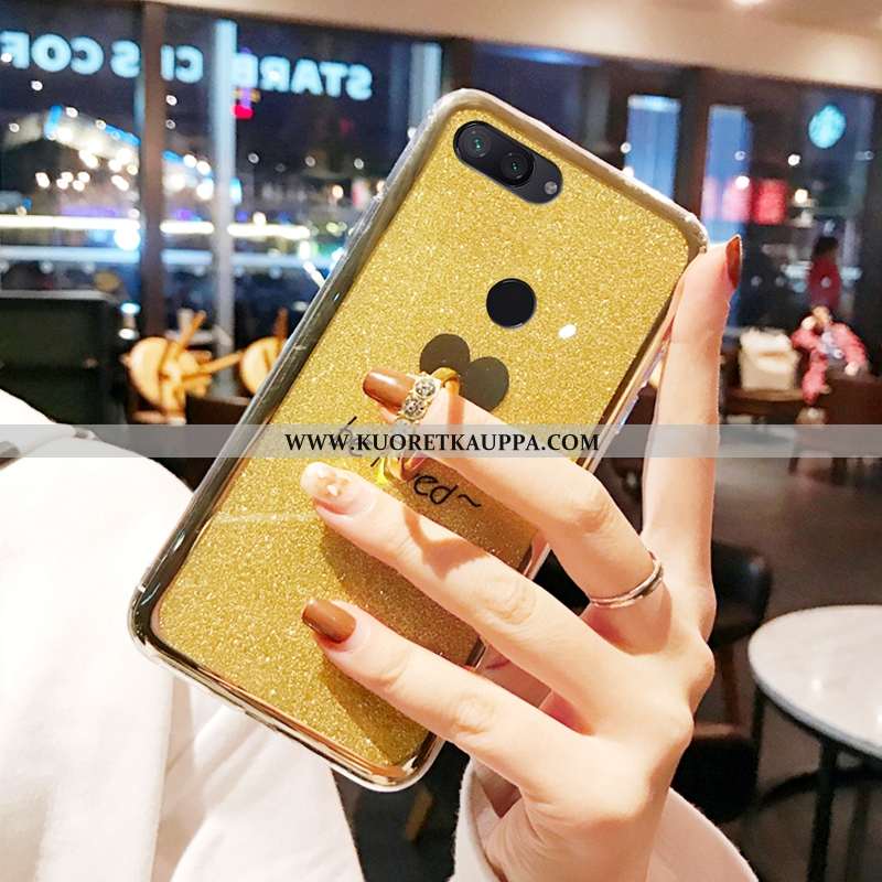 Kuori Xiaomi Mi 8 Lite, Kuoret Xiaomi Mi 8 Lite, Kotelo Xiaomi Mi 8 Lite Suojaus Suuntaus Keltainen 