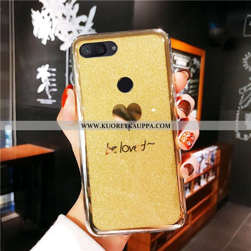 Kuori Xiaomi Mi 8 Lite, Kuoret Xiaomi Mi 8 Lite, Kotelo Xiaomi Mi 8 Lite Suojaus Suuntaus Keltainen 