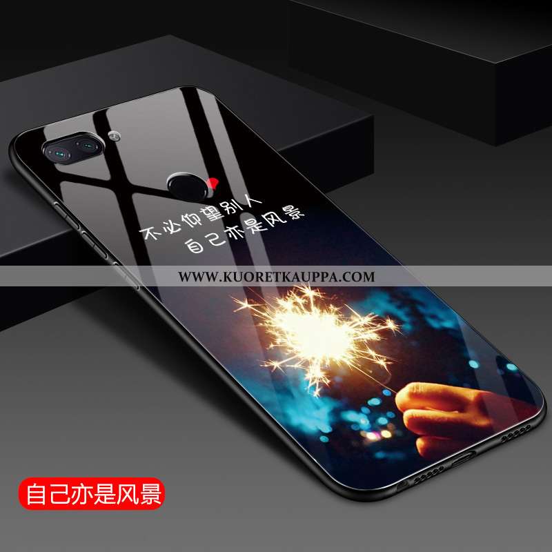 Kuori Xiaomi Mi 8 Lite, Kuoret Xiaomi Mi 8 Lite, Kotelo Xiaomi Mi 8 Lite Suuntaus Pehmeä Neste Murtu