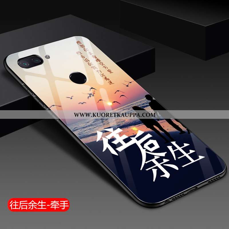 Kuori Xiaomi Mi 8 Lite, Kuoret Xiaomi Mi 8 Lite, Kotelo Xiaomi Mi 8 Lite Suuntaus Pehmeä Neste Murtu