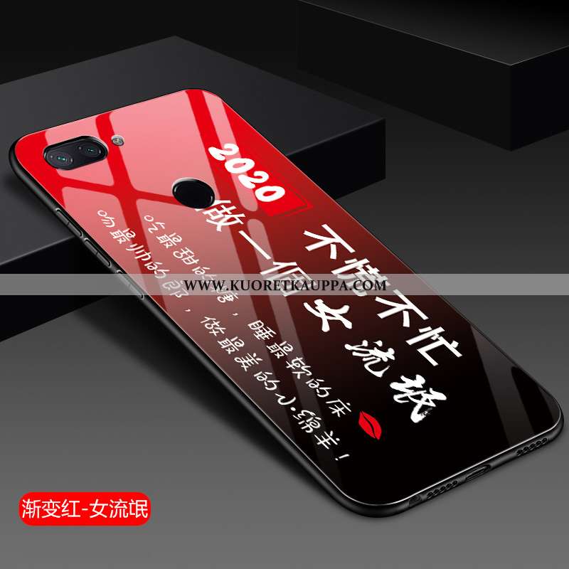 Kuori Xiaomi Mi 8 Lite, Kuoret Xiaomi Mi 8 Lite, Kotelo Xiaomi Mi 8 Lite Suuntaus Pehmeä Neste Murtu