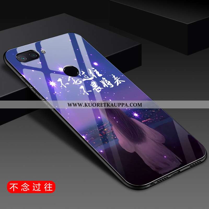 Kuori Xiaomi Mi 8 Lite, Kuoret Xiaomi Mi 8 Lite, Kotelo Xiaomi Mi 8 Lite Suuntaus Pehmeä Neste Murtu